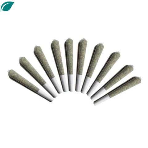 Bulk Pineapple Express THCa preroll 1.0g diamond infused pineapple citrus flavor